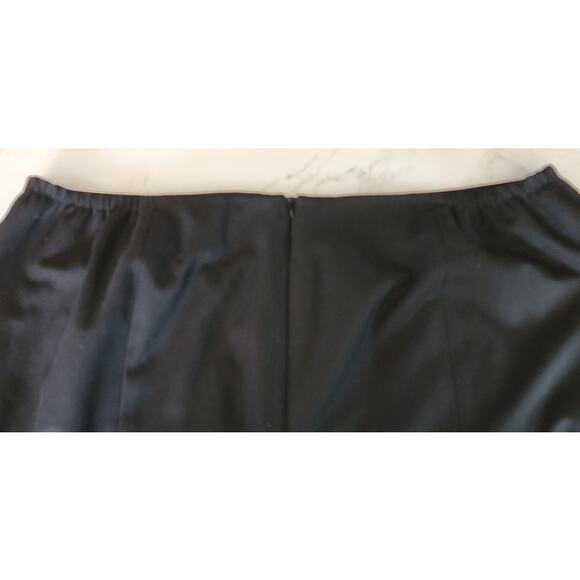 Talbots Black Knee Length Pencil Skirt Plus Size 16 - Picture 6 of 9